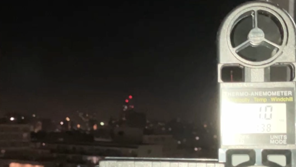 初冬夜風